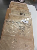 1900s Globe Journal & Daily Times Sports Pages