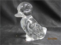 Fenton Crystal Glass Duck