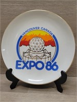Vancouver Canada Expo 86 Plate