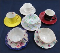 Austria, Czech, & Japan Vintage Tea Cups