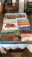 Various tractor calendars.