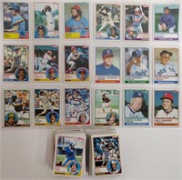 132 1983 Topps Baseball Cards incl 6 Managers