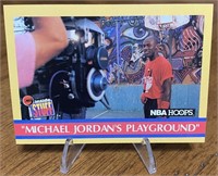 Michael Jordan 1990 NBA Hoops Insert