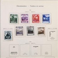 Liechtenstein Airmail Stamps Mint Hinged, CV $500+