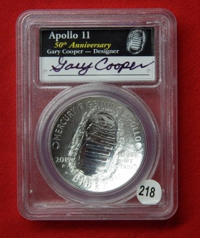 2019 Apollo 11 Commemorative Dollar PCGS PR70 DCAM