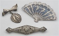 Sterling Pendants & Brooches - One Siam Piece