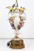 Porcelain and Capodimonte Lamp
