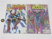 2 Comic Books, Thunder Strike #1 et Acces #1