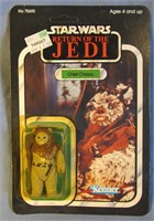 1983 Kenner Star Wars Chief Chirpa EWOK Fig Carded