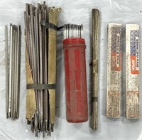 (M) Lot: Assorted Welding Rods, 14”-16”