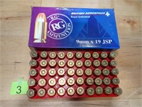 9mmx19 RE Rnds 50ct