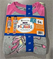 MM 2T Girls 4pc Pajama Set