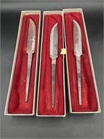 (3) Brusletto & Co Knife Blades