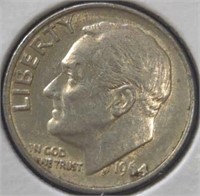 Silver 1964 Roosevelt dime