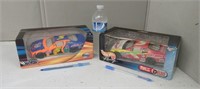 2001 & RACE DAY DELUXE HOT WHEELS RACING CARS