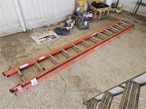 Werner 24-ft Fiberglass Extension Ladder