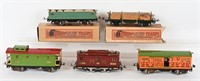 LIONEL STANDARD GAUGE 8E ENGINE & 4 CARS