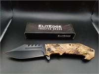 ElitEdge 8" Camo Knife (New)