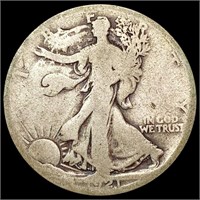 1921-D Walking Liberty Half Dollar NICELY