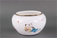 Chinese Famille Rose Gilt Porcelain Bowl Qianlong