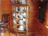 Vintage China Cabinet - Excludes Contents 33x15x28