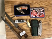 6 Misc. Knives - Some New Some Used