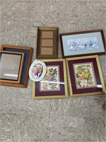 Lot of pictures and frames