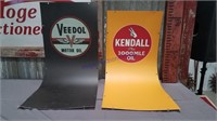 Kendall motor oil,  veedol motor oil advertisments