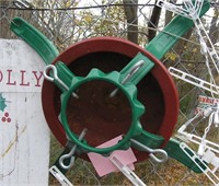 Large all metal Christmas tree stand