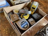 Group Lot Various Measuring Tapes/Tools
