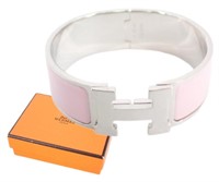 Hermes H Bangle Bracelet