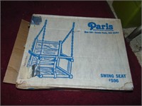 Paris Brand Wooden Baby Swing
