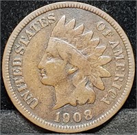 1908-S Indian Head Cent, Key Date