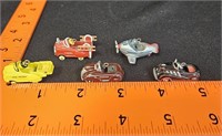 Miniature Cars and Airplane Ornaments