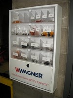 Wagner Automotive Light Cabinet w/Contents