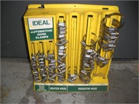 IDEAL Hose Clamp Rack Includes Clamps  16 inches