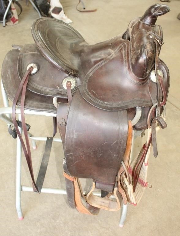 #3 Heiser Denver Western Saddle No.1703