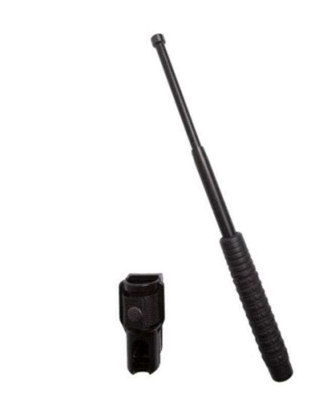 Uzi 16" Black Hardened Steel Expandable Baton