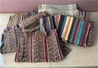 Assorted Rag Rugs, Various Colors