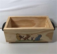 New Wooden Winny The Pooh Container