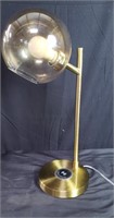 Modern bronze color table lamp with wireless