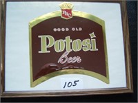 Good Old Potosi Beer - Framed Print