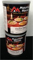 2 Mountainhouse freeze-dried Chicken Stew 5.7