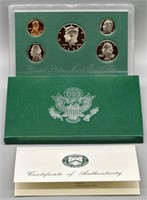 U.S. Mint 1995 Proof Coin Set with COA