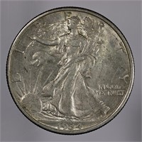 1934-D Waling Liberty Half Dollar 50c