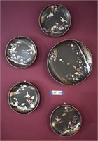(5) Oriental Wall Hanging Plates