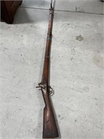 Antique American Musket w/ Bayonet