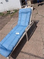 Chaise Lounge w/ Padded Cushion