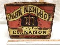 John Mehlhop, Dubuque Iowa Cinnamon Wooden Box, 8