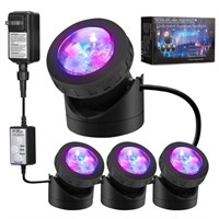 Pond Lights,Submersible Lamp [6.5Meters,Set of 4]